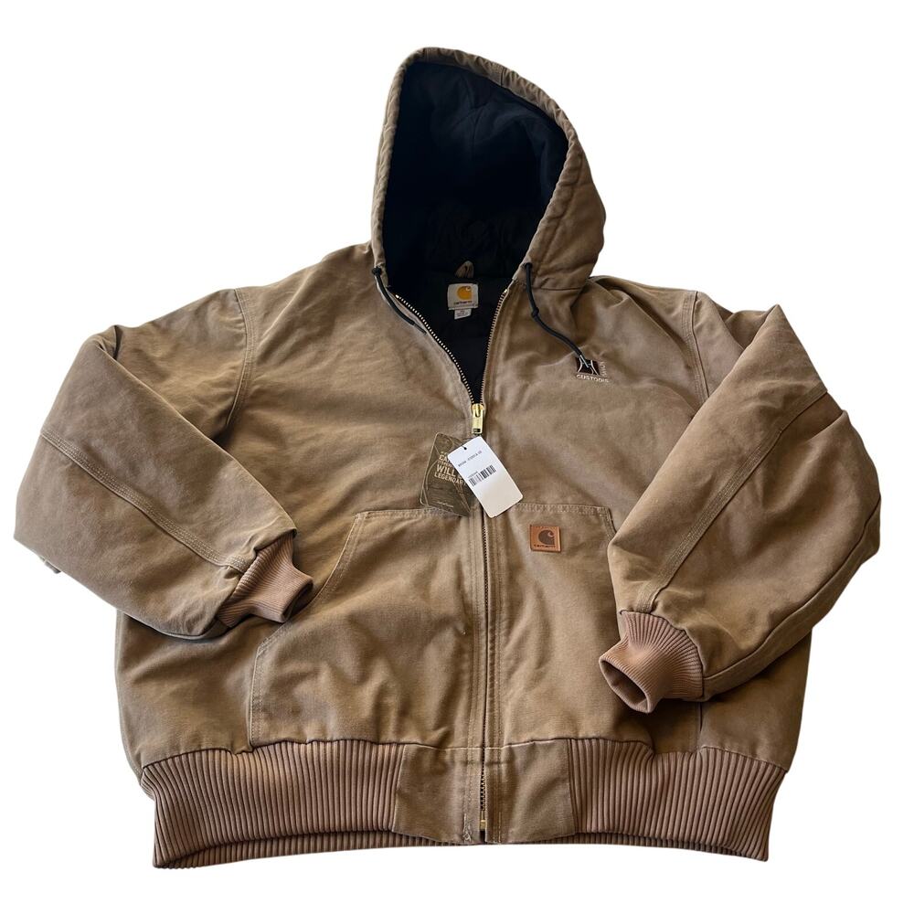 NWT Carhartt Brown Jacket Youth XL Tall